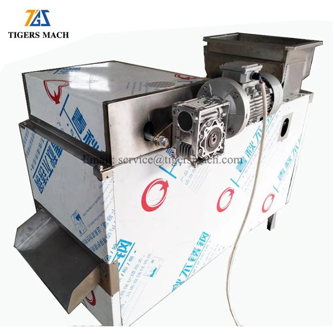 Almond strip cutting machinery