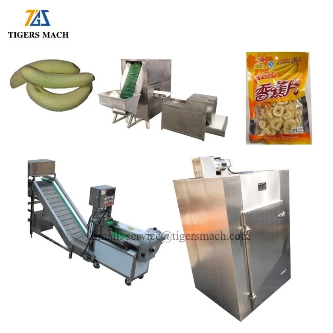 Dried Banana Chips Process Line