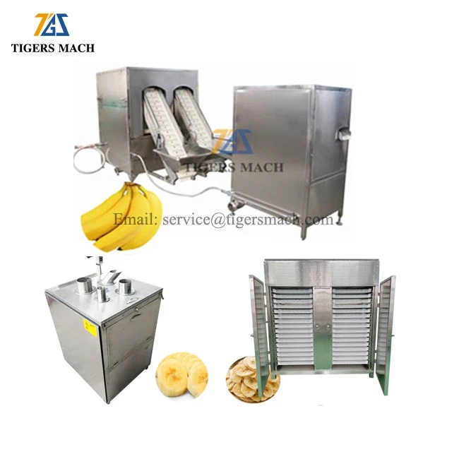 Banana Chips Drying Process Plant