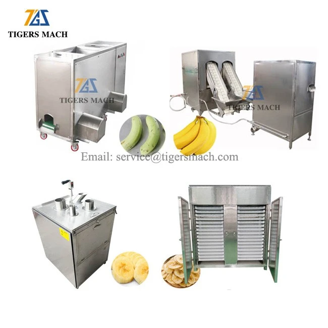 Banana Chips Drying Process Line