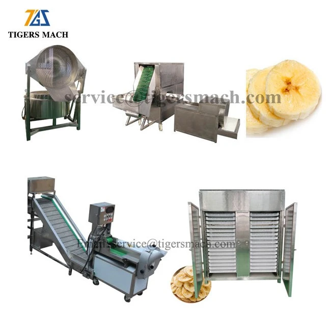 Banana Chips Drying Processing Line