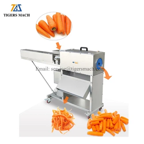 Funksjonene Introduksjon av gulrotskrellermaskin